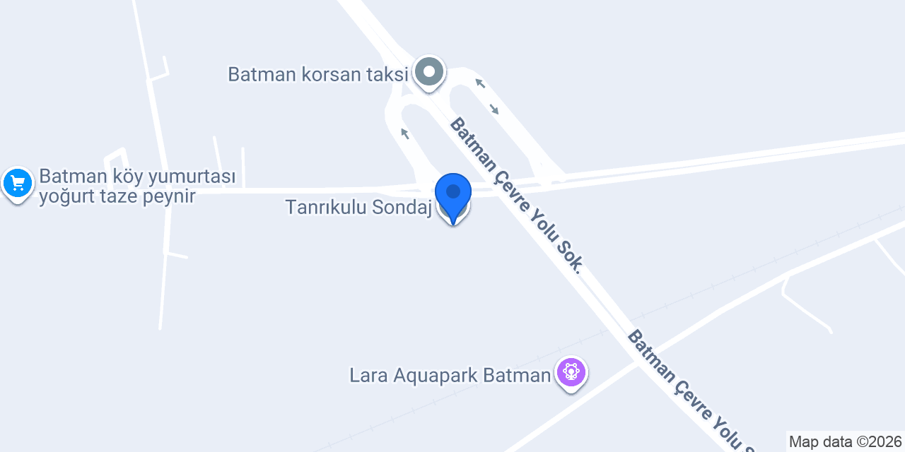 Tanrıkulu Sondaj konumu