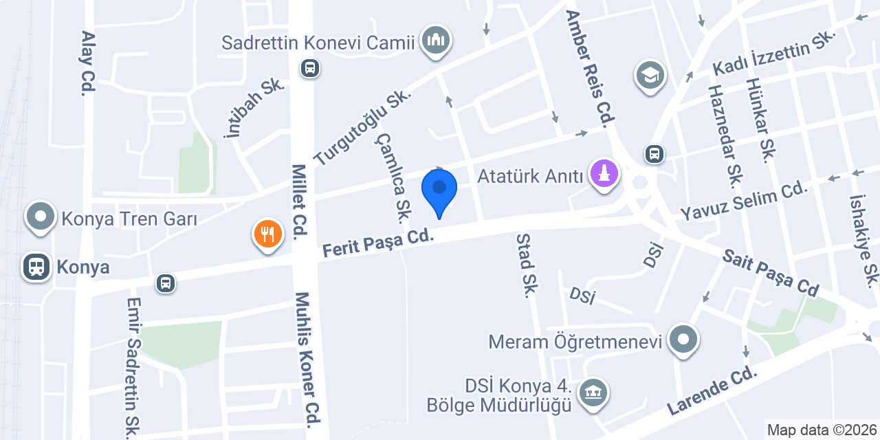 Konya Kaizen Temizlik Hizmetleri konumu