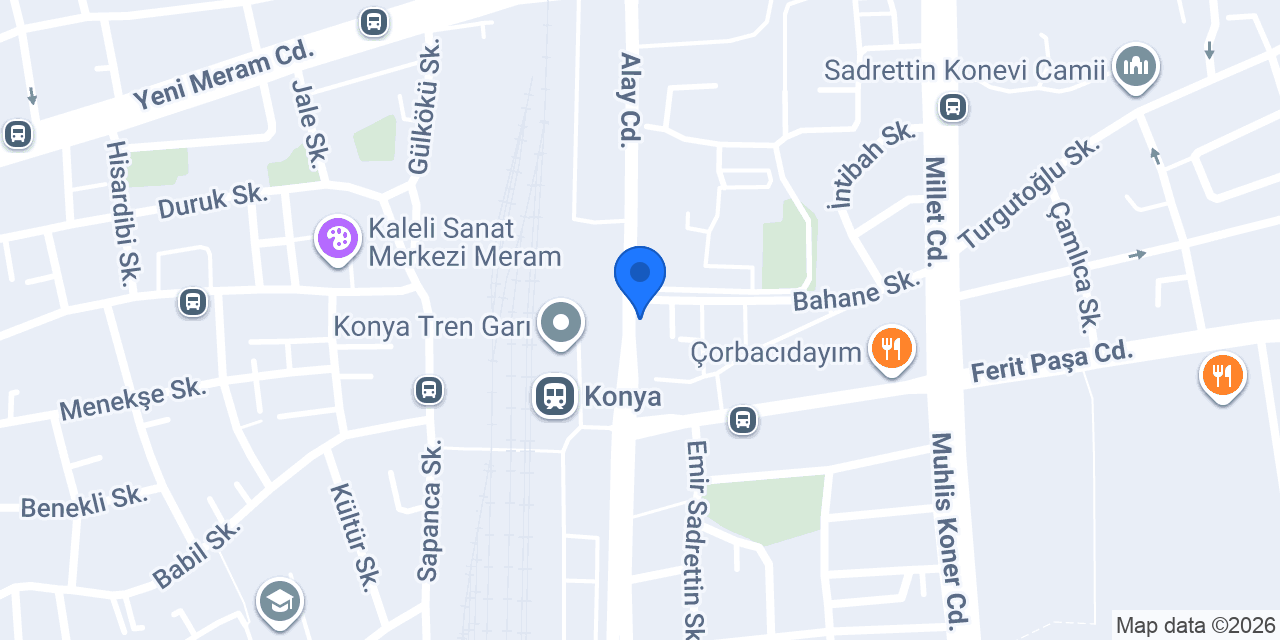 Pertevniyal Aziziye Hotel konumu