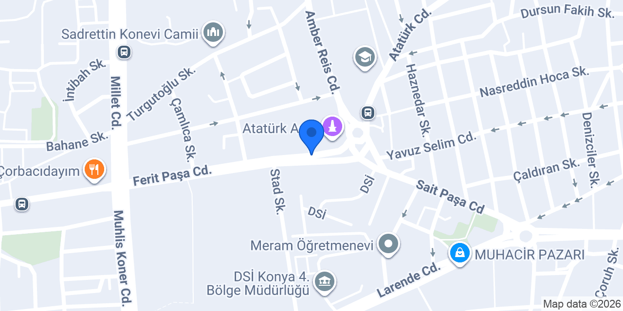 Tepe Mutfak konumu