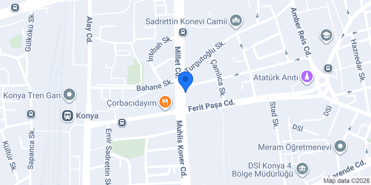 Fesleğen pastane & cafe konumu