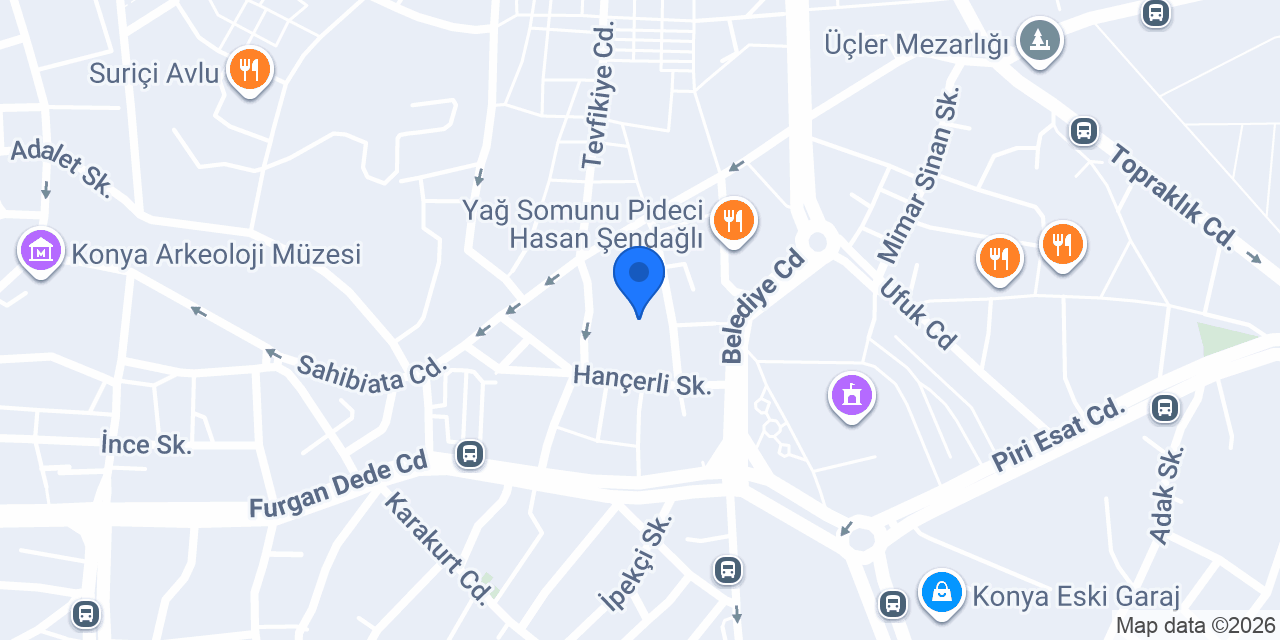 Selçuk anahtar konumu