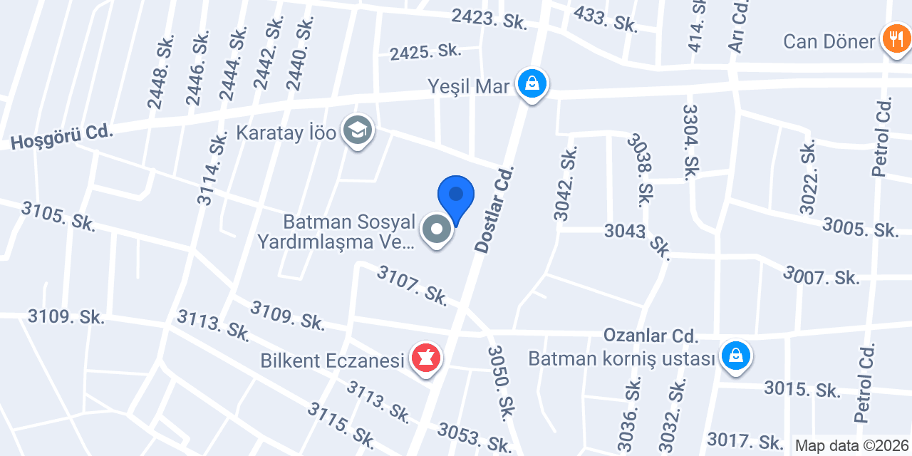 KARATAY ORTAOKULU konumu