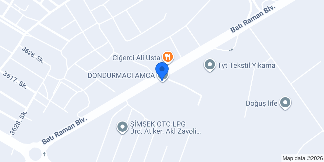 DONDURMACI AMCA konumu