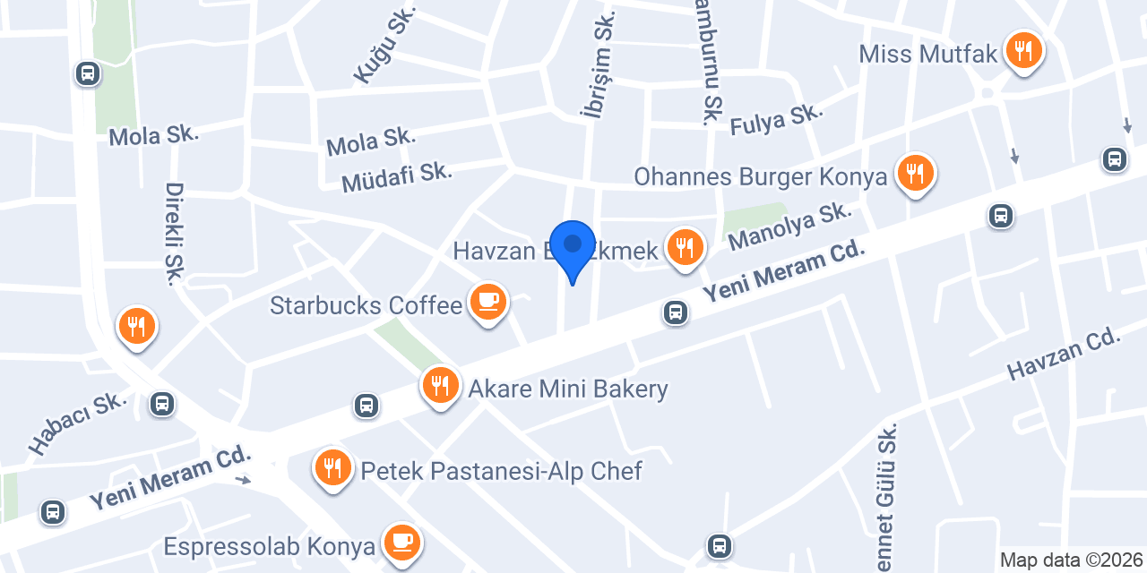 Mualla Çikolata konumu