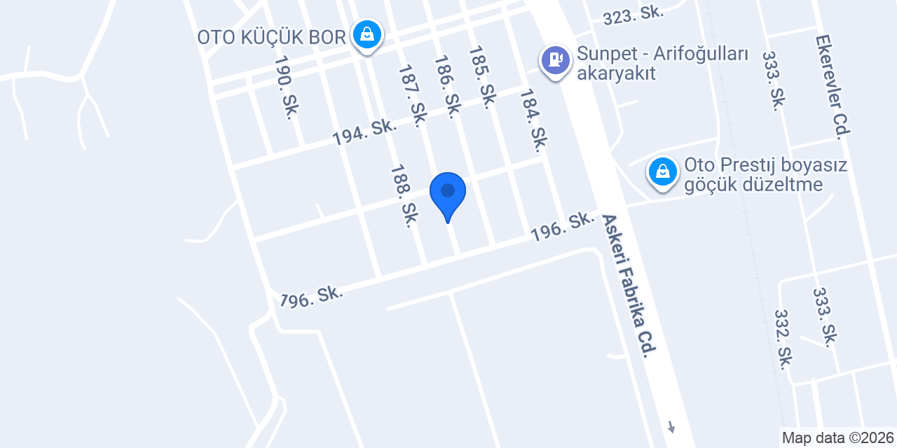 HS MAKİNA konumu