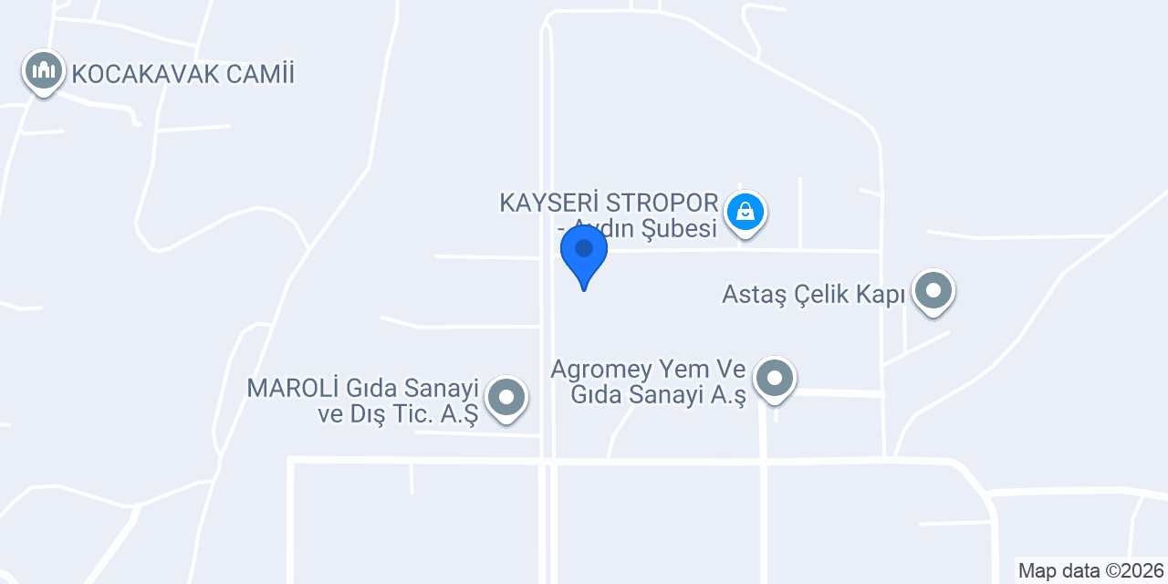 Yapı Elemanları Üretim Fabrikadı konumu