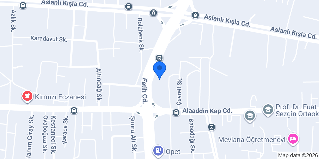 Cadde Polat SRC Kursu konumu