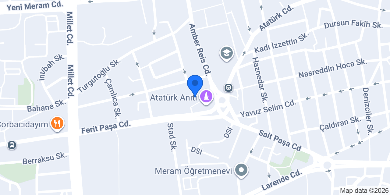 Özkadıoğlu Hukuk Bürosu konumu
