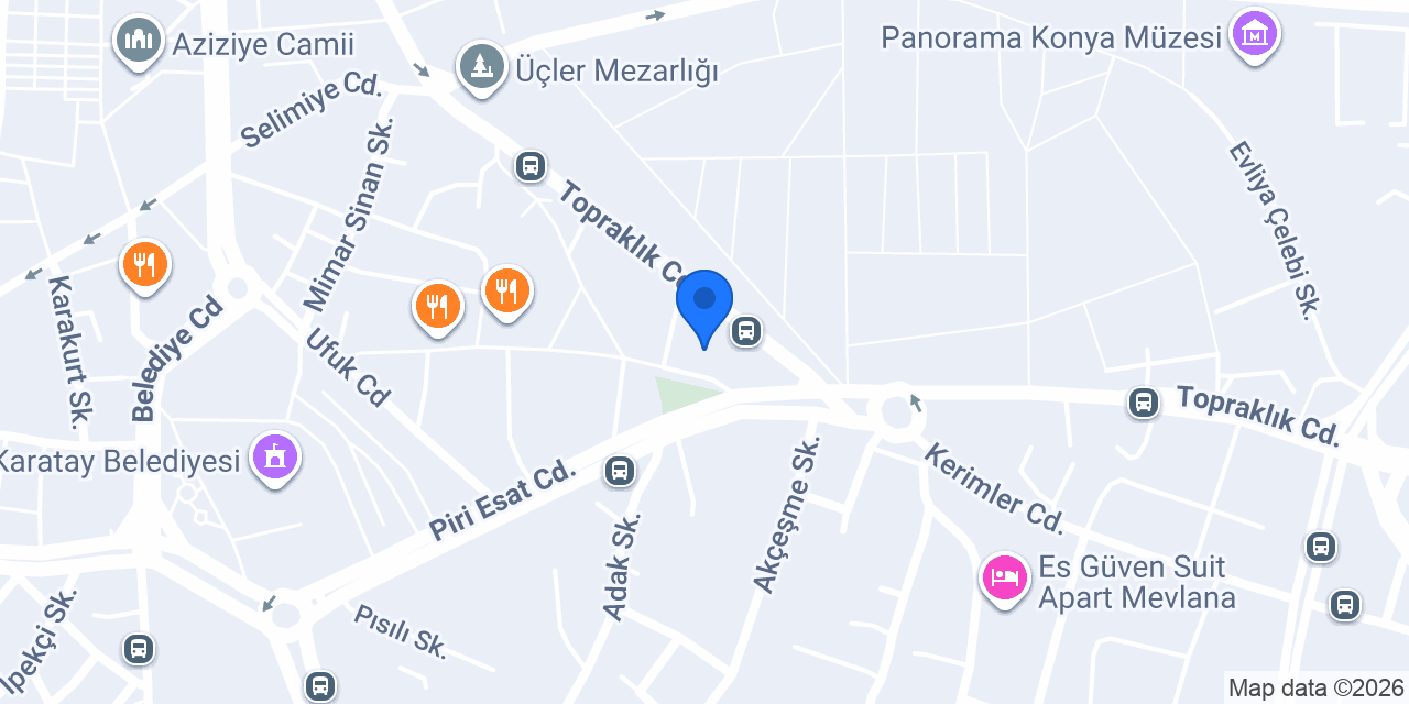 Akçeşme İlkokulu konumu
