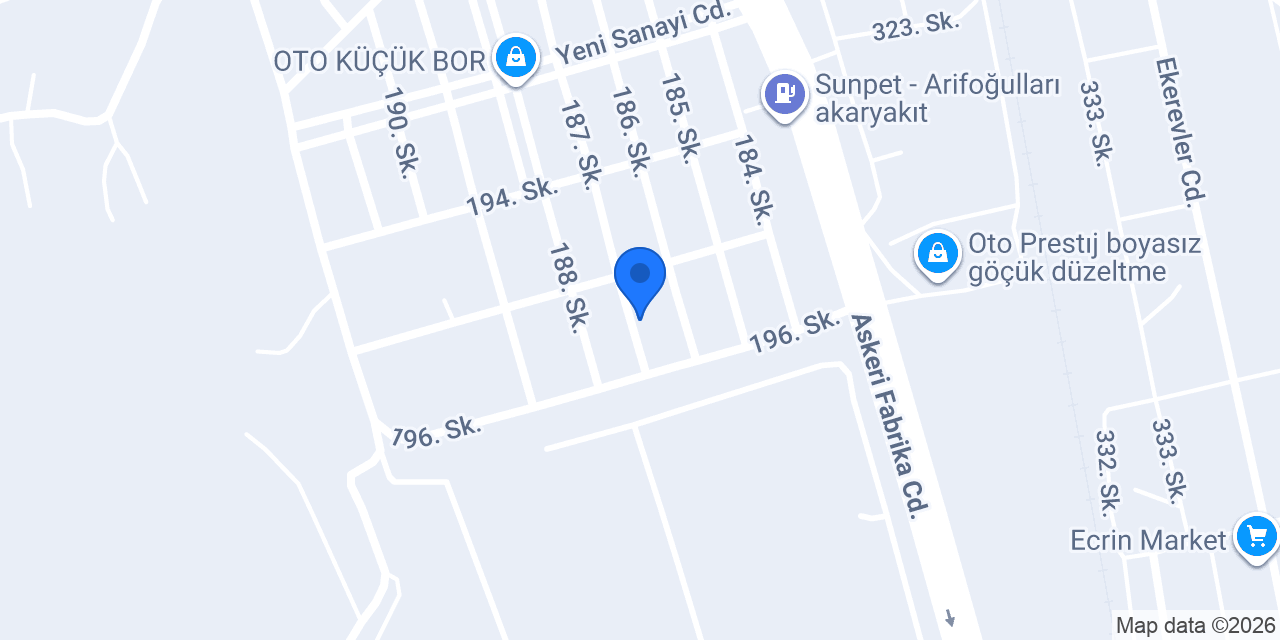Turan Mermer konumu