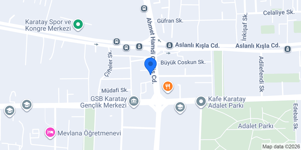 Tavuk Qurme Karatay konumu
