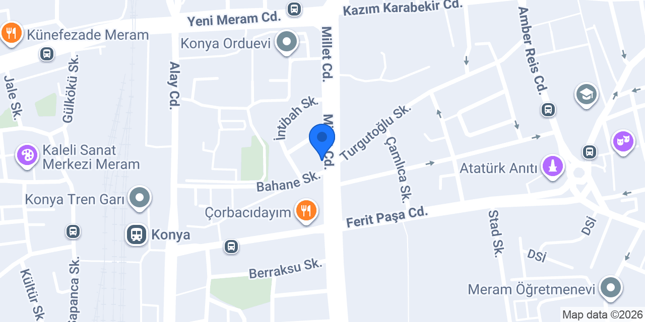 Miart Ev Dekorasyon konumu