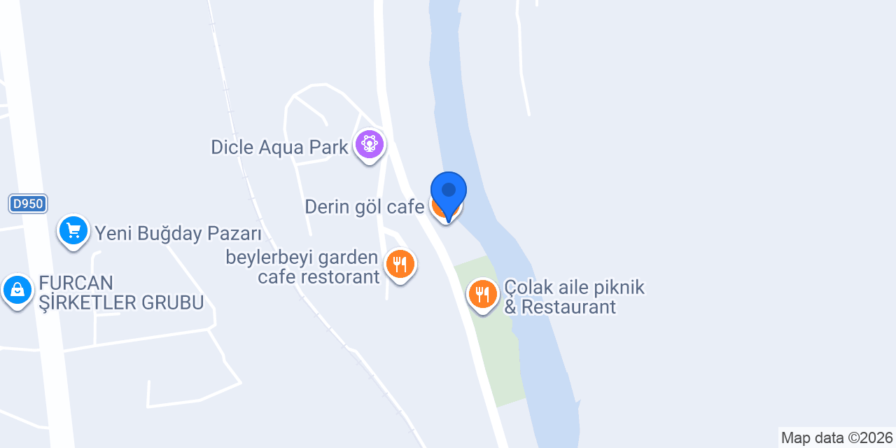 Derin göl cafe konumu