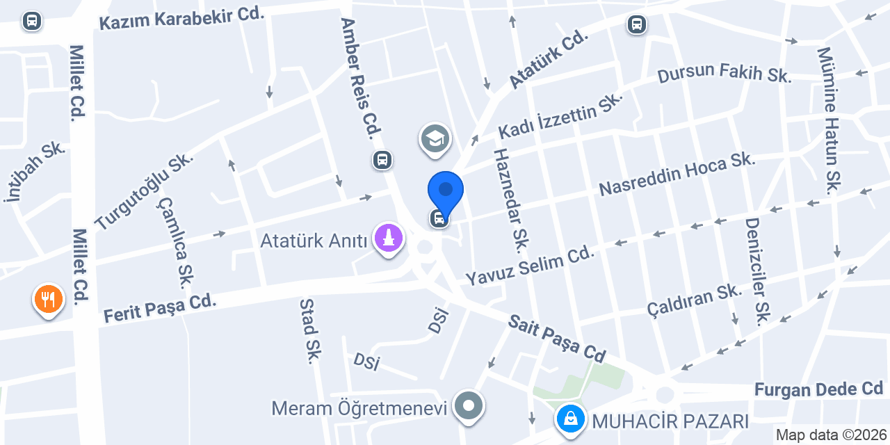 Anıt Taksi konumu
