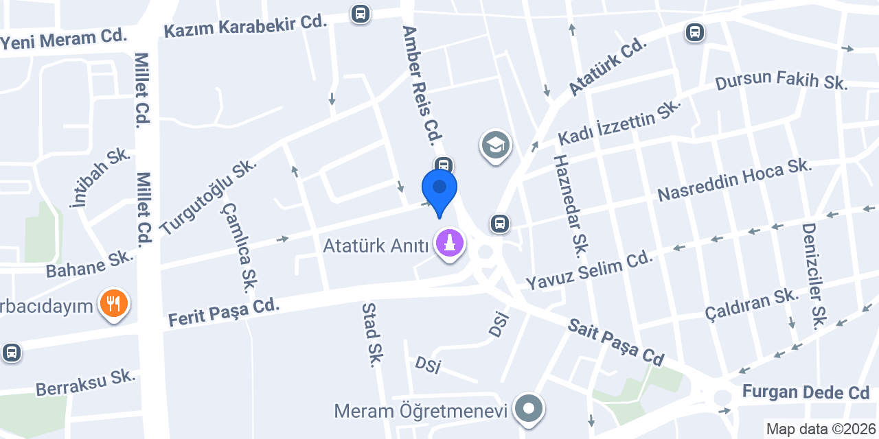 Çağdaş Mağaza konumu
