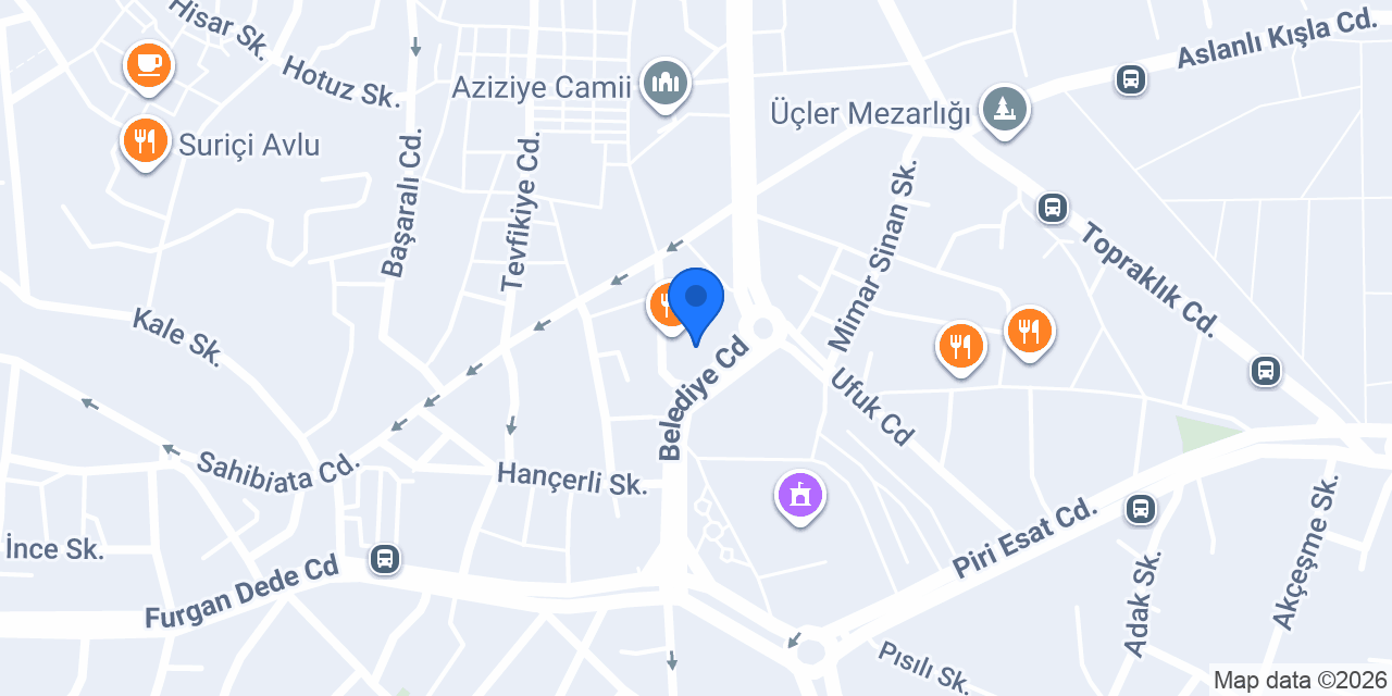 Yıldız İskender ve Döner konumu