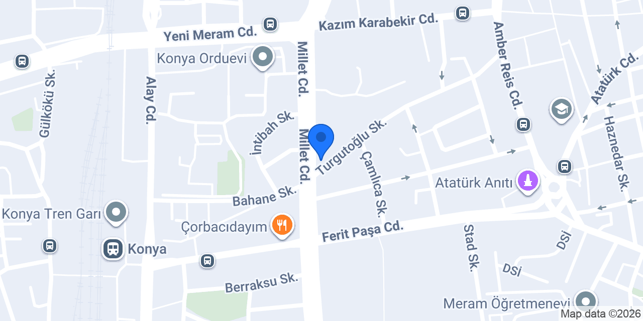 Şato Çiçekçilik konumu