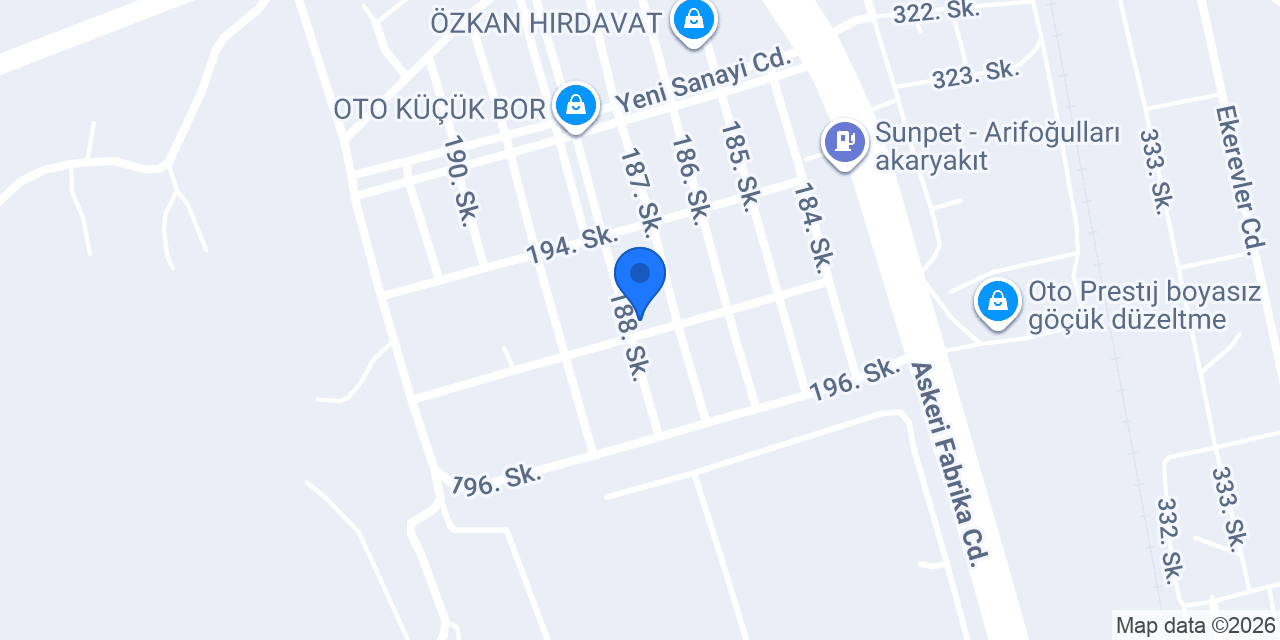 SB Otomasyon konumu
