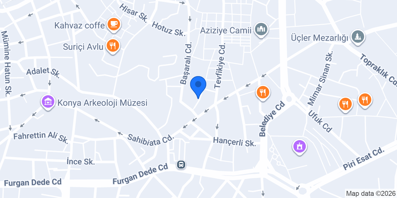 Parlak Mobilya konumu