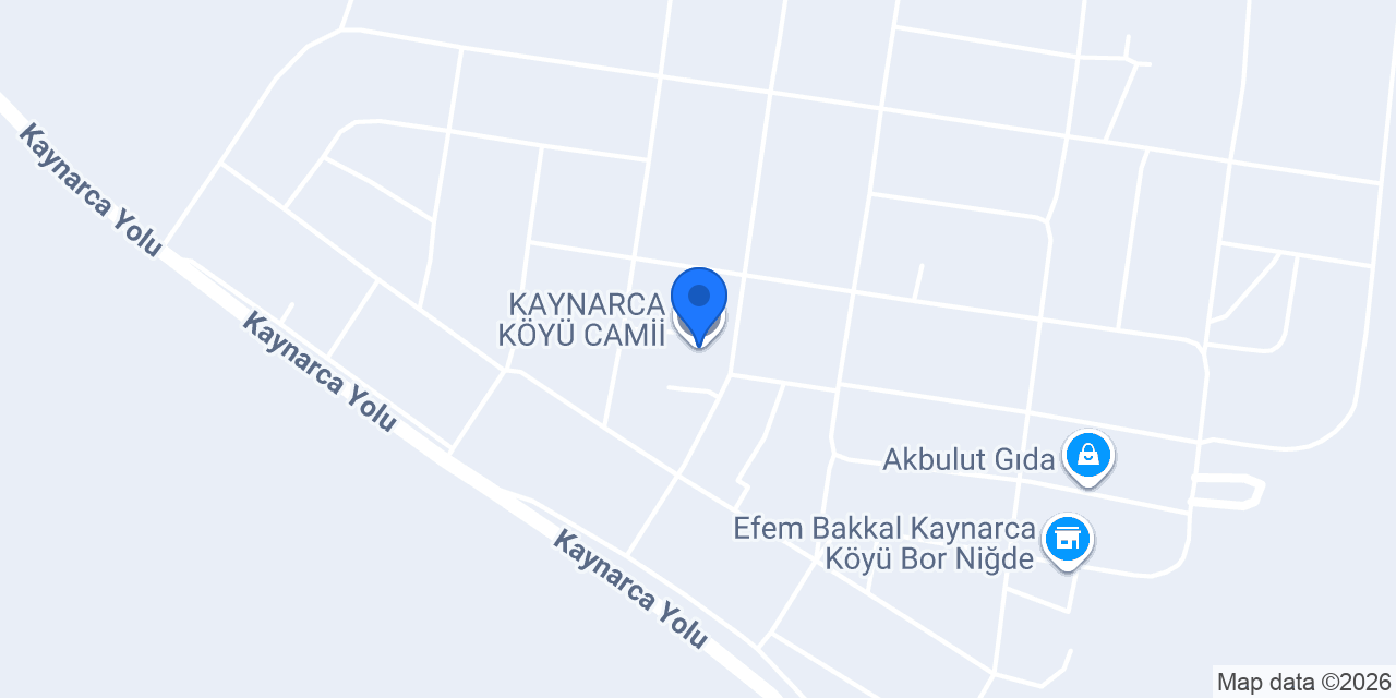 KAYNARCA KÖYÜ CAMİİ konumu