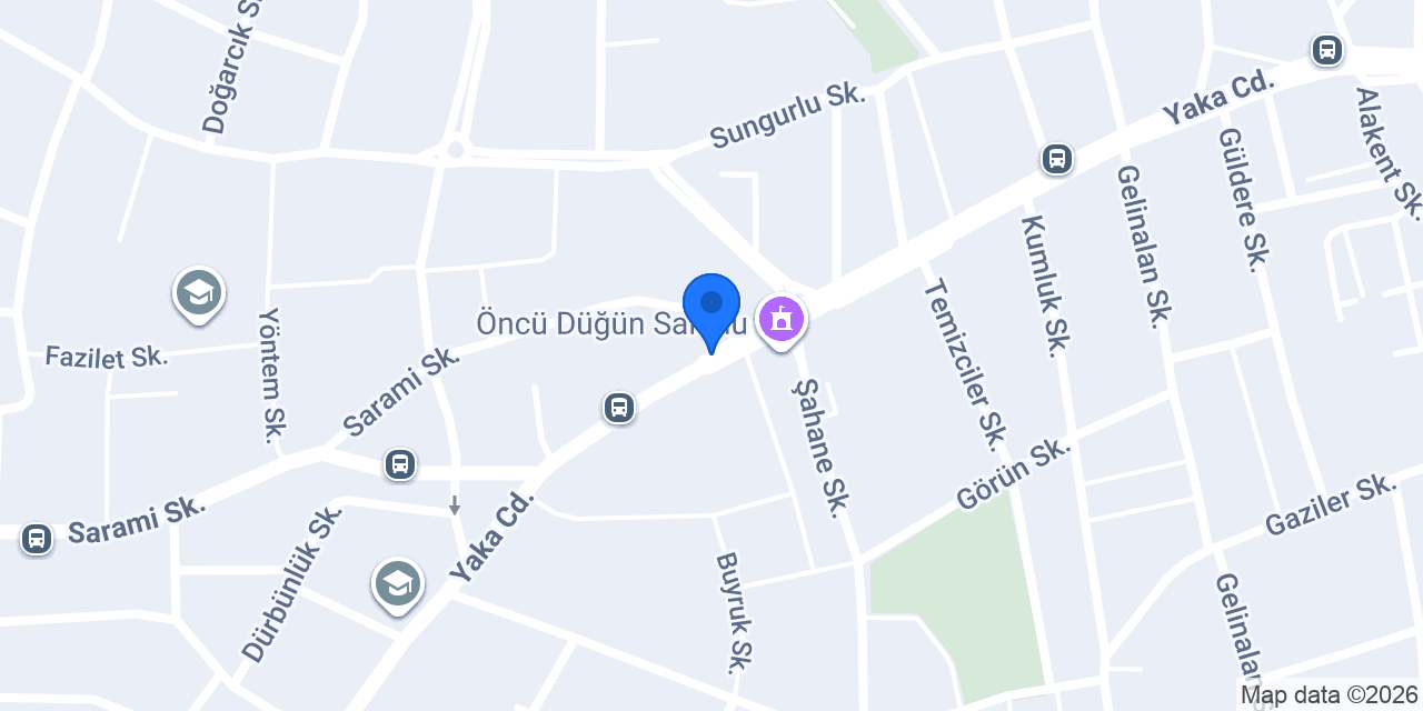 YAKA MARİNA konumu