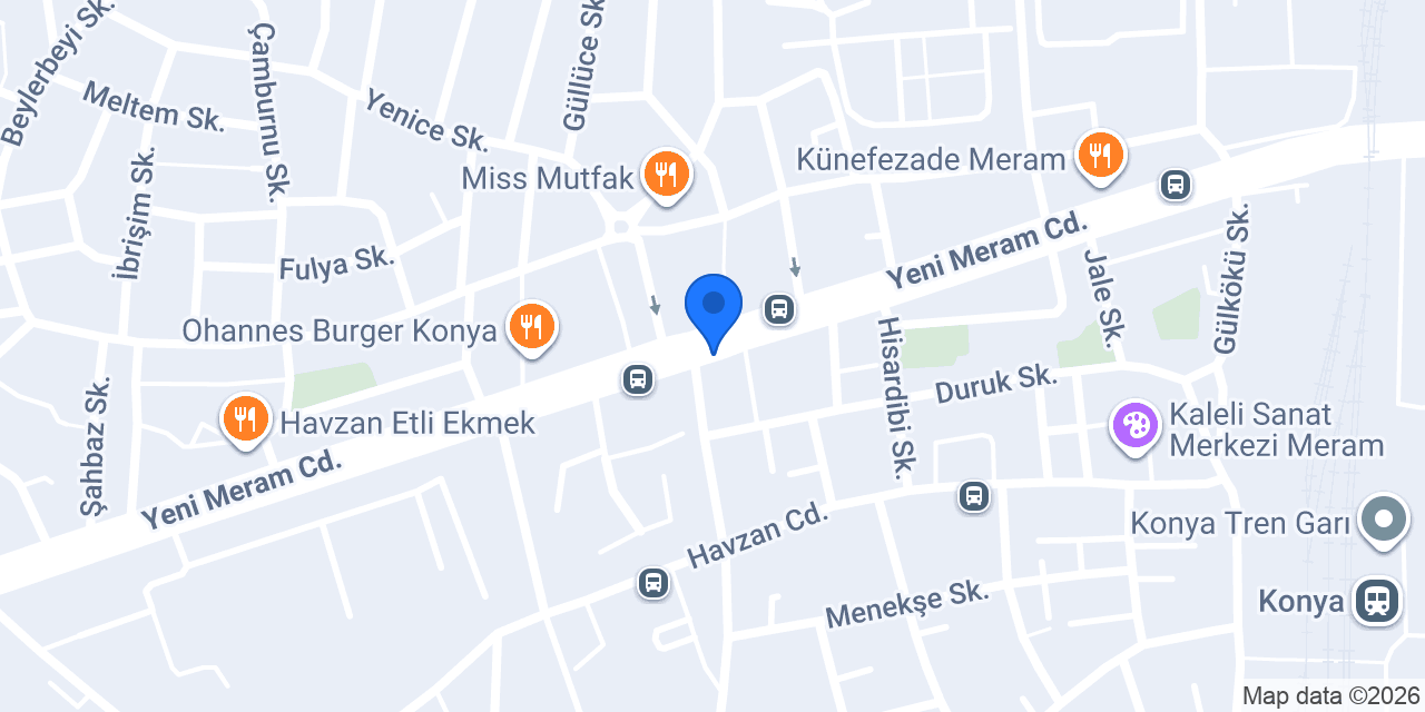 KONYA ARABULUCULUK OFİSİ konumu