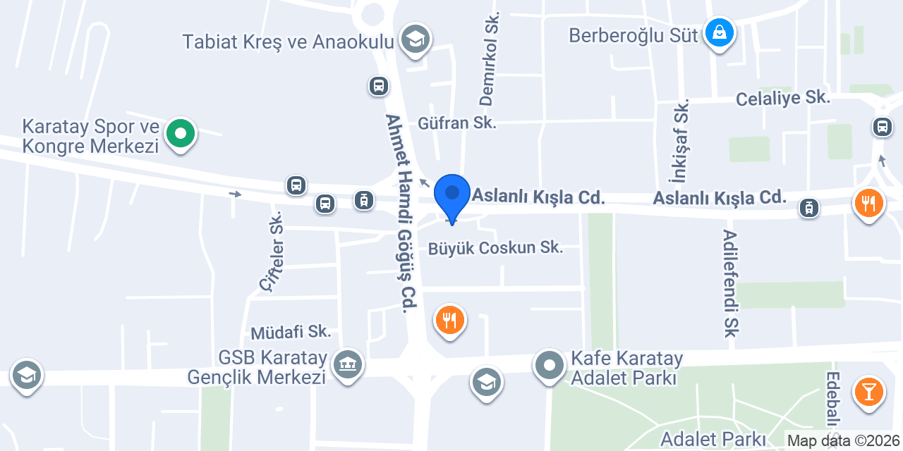 Konya Petrol konumu