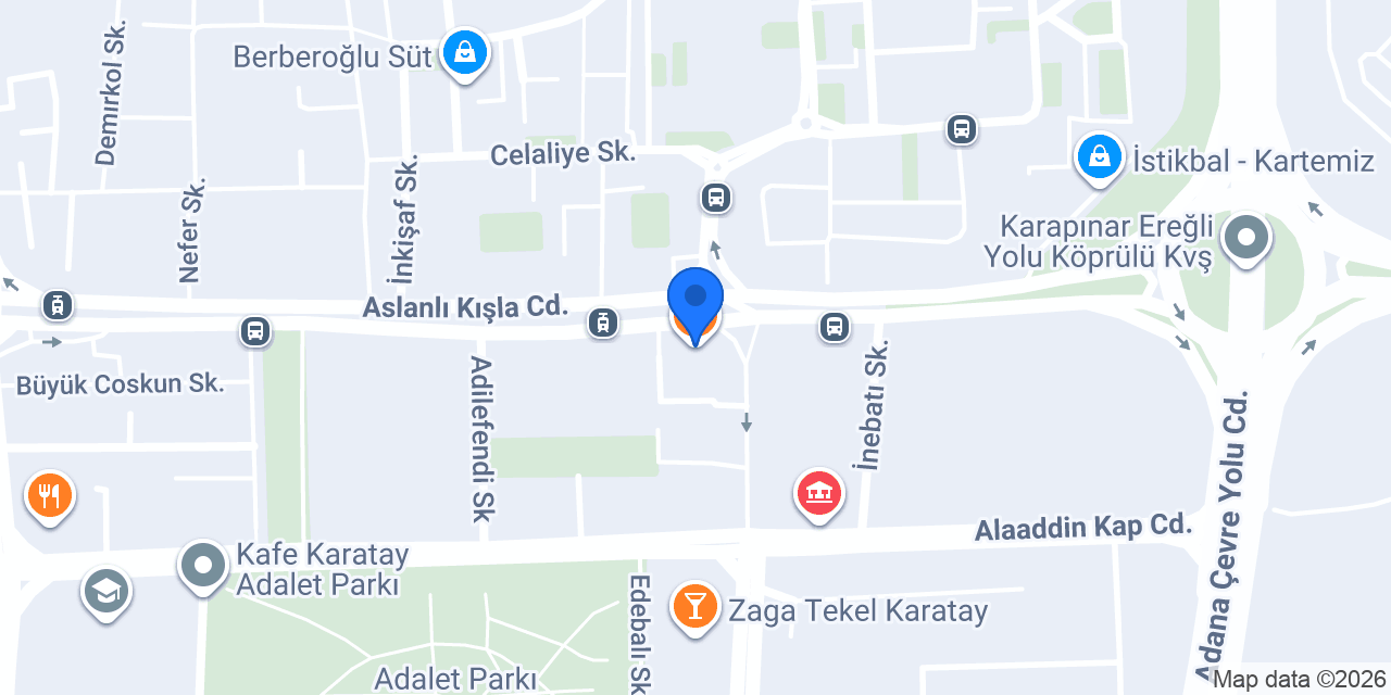 Ay Yıldız Etli Ekmek konumu