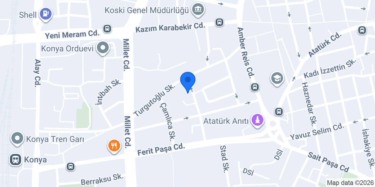 Barok Sanat Evi konumu