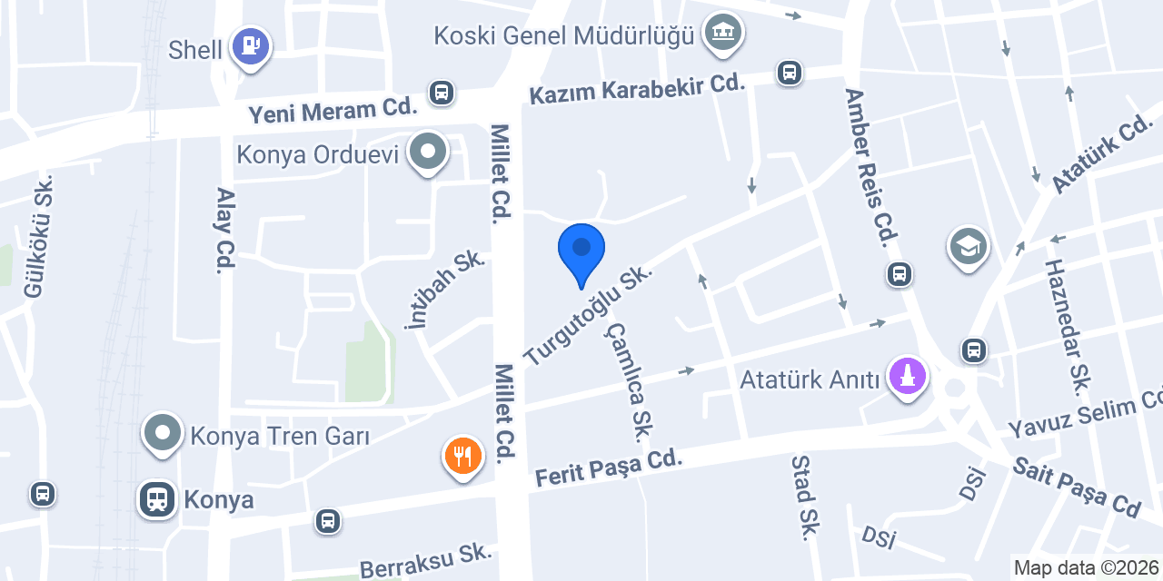 Kuaför Şerife konumu