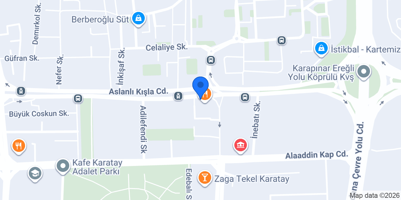 Gedik Hırdavat konumu