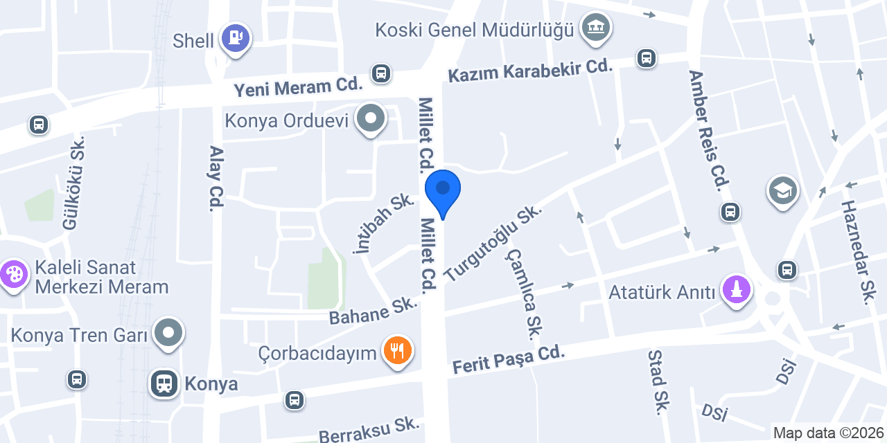 AKADEMİ VETERİNER KLİNİĞİ konumu