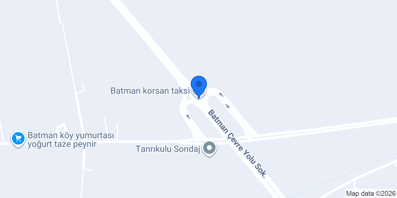 Batman korsan taksi konumu