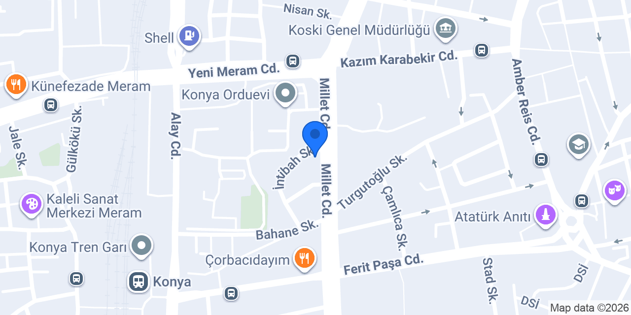 Kazım Akıncı Hair Design Studio konumu