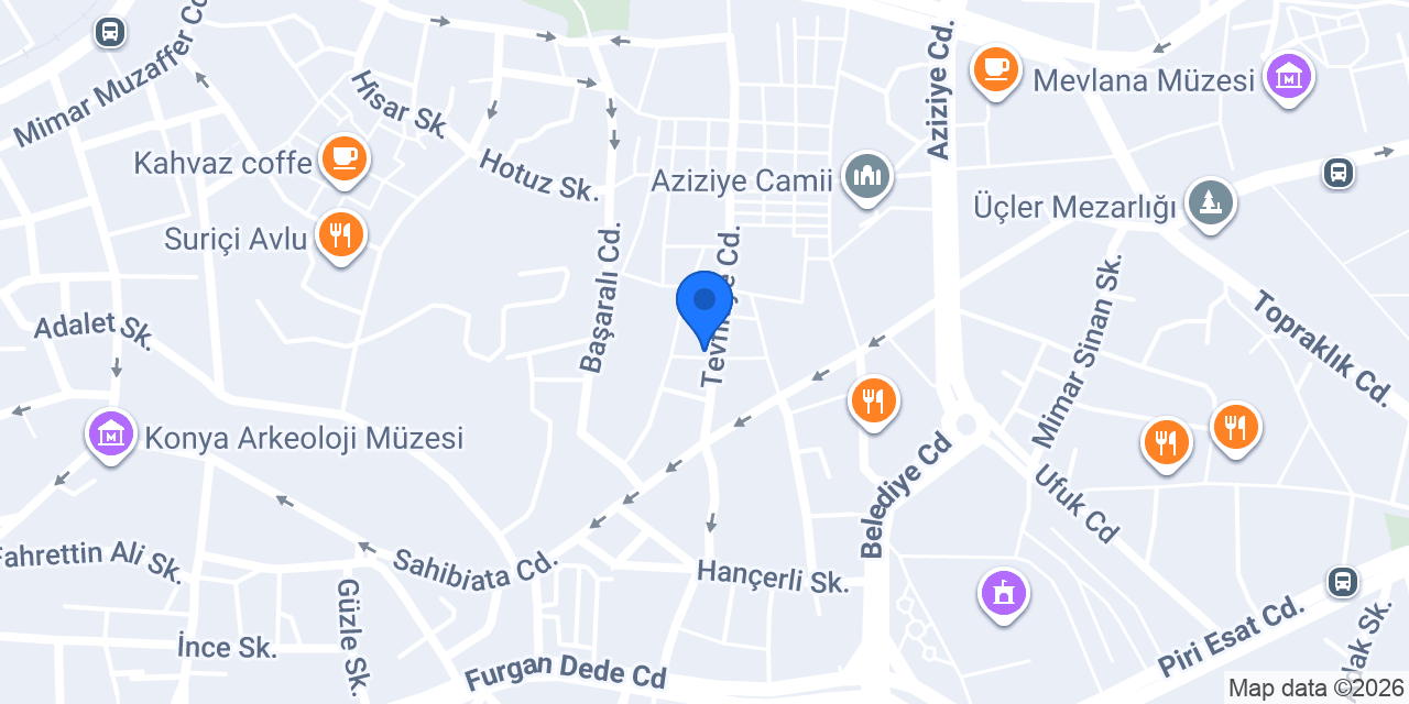 Kamer Hırdavat Nalburiye konumu