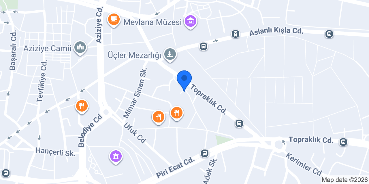 Tarihi Nargileciler Konağı konumu