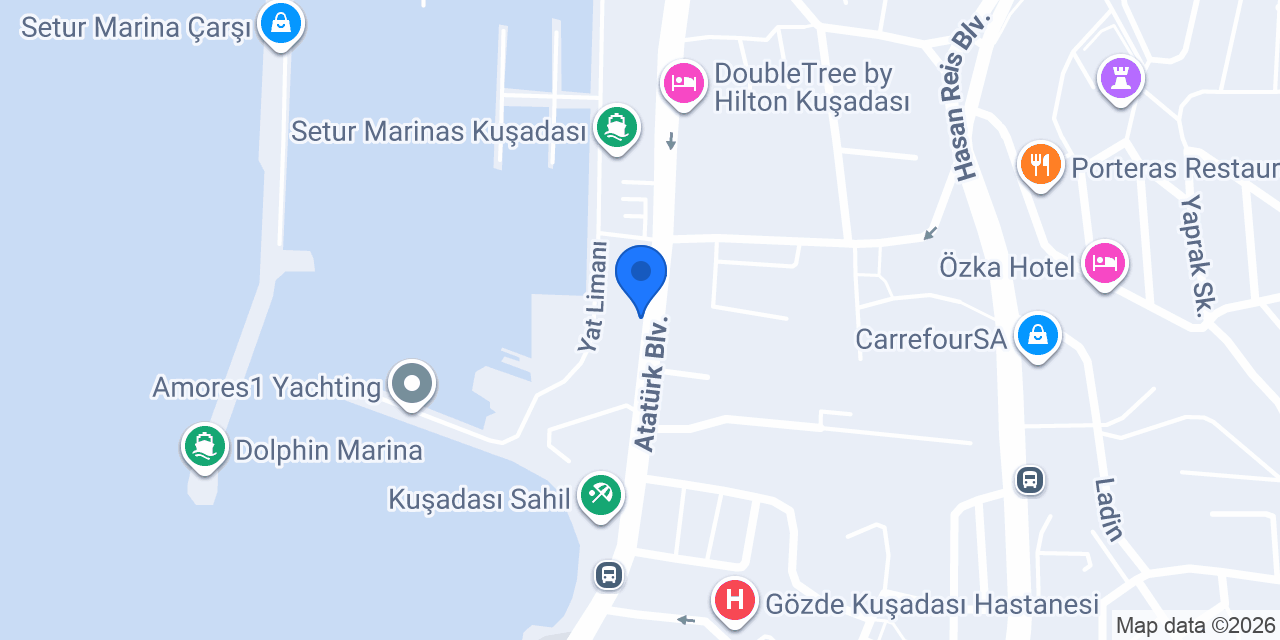 Avis Kuşadası konumu