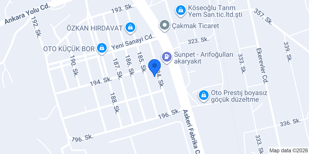 RSM Grup Otomotiv Niğde konumu