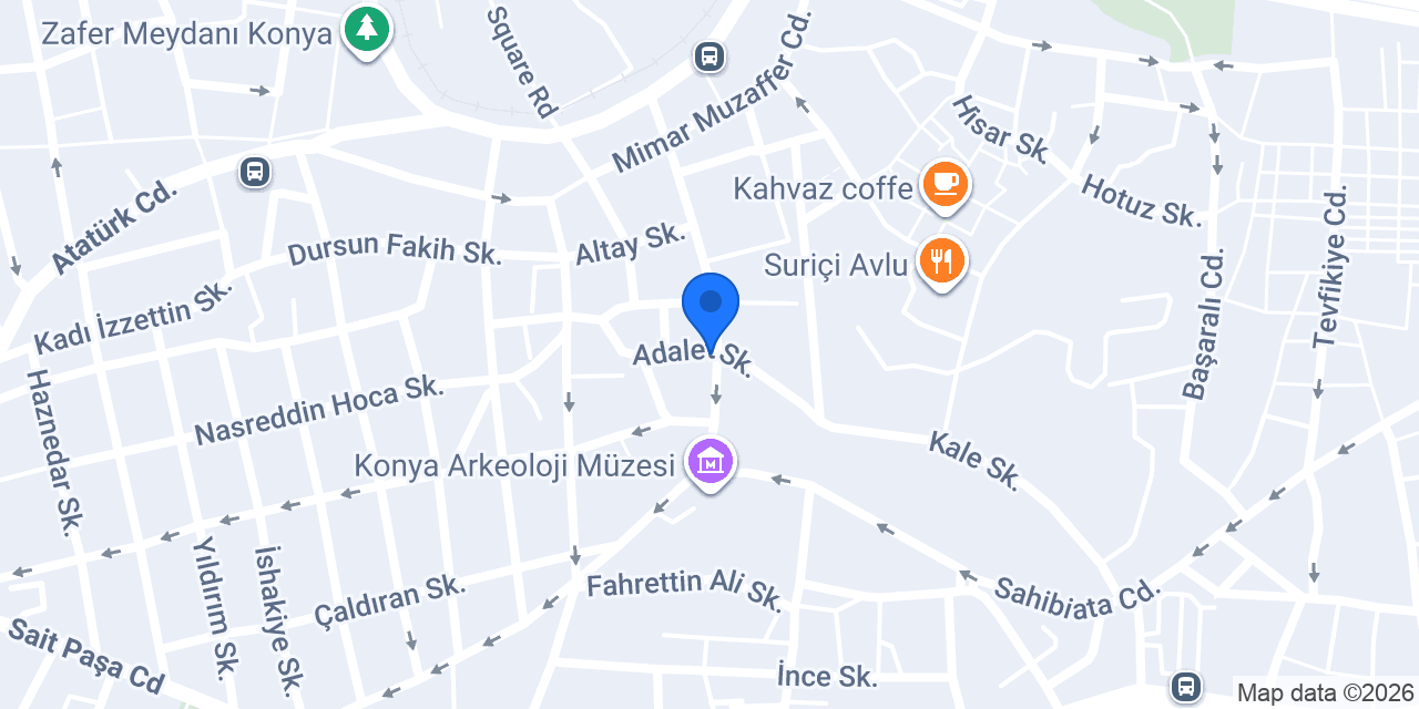 ماركت قونيا konumu