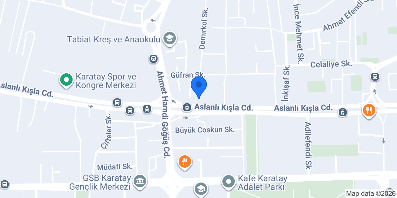 Olgun Hukuk Bürosu konumu