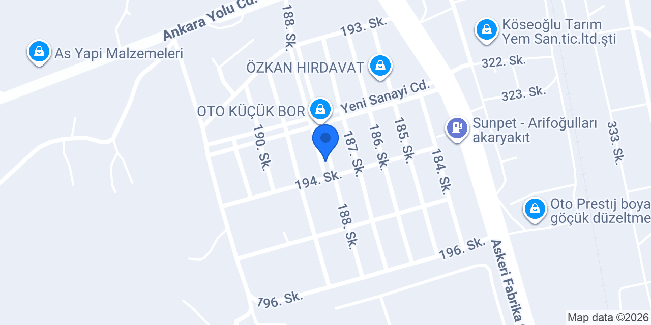 ARS BOYA KAPORTA konumu