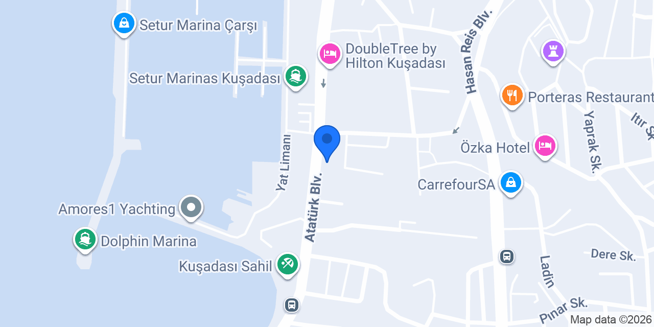 İstanköy Marina konumu