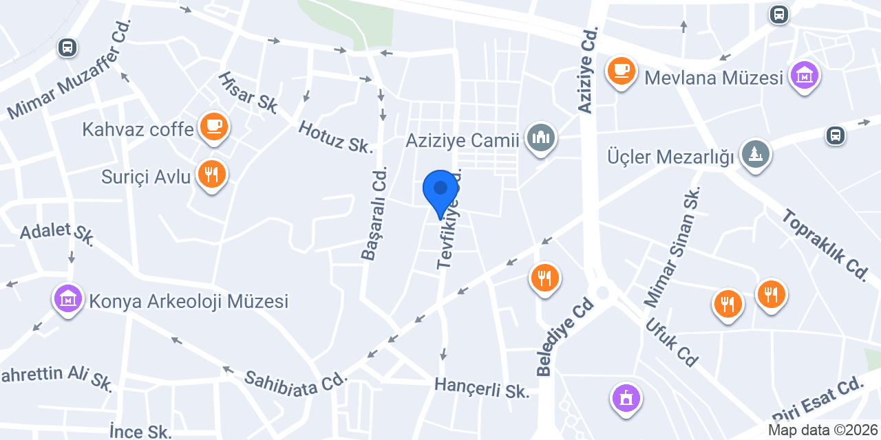 Altunkoza Kuyumculuk konumu