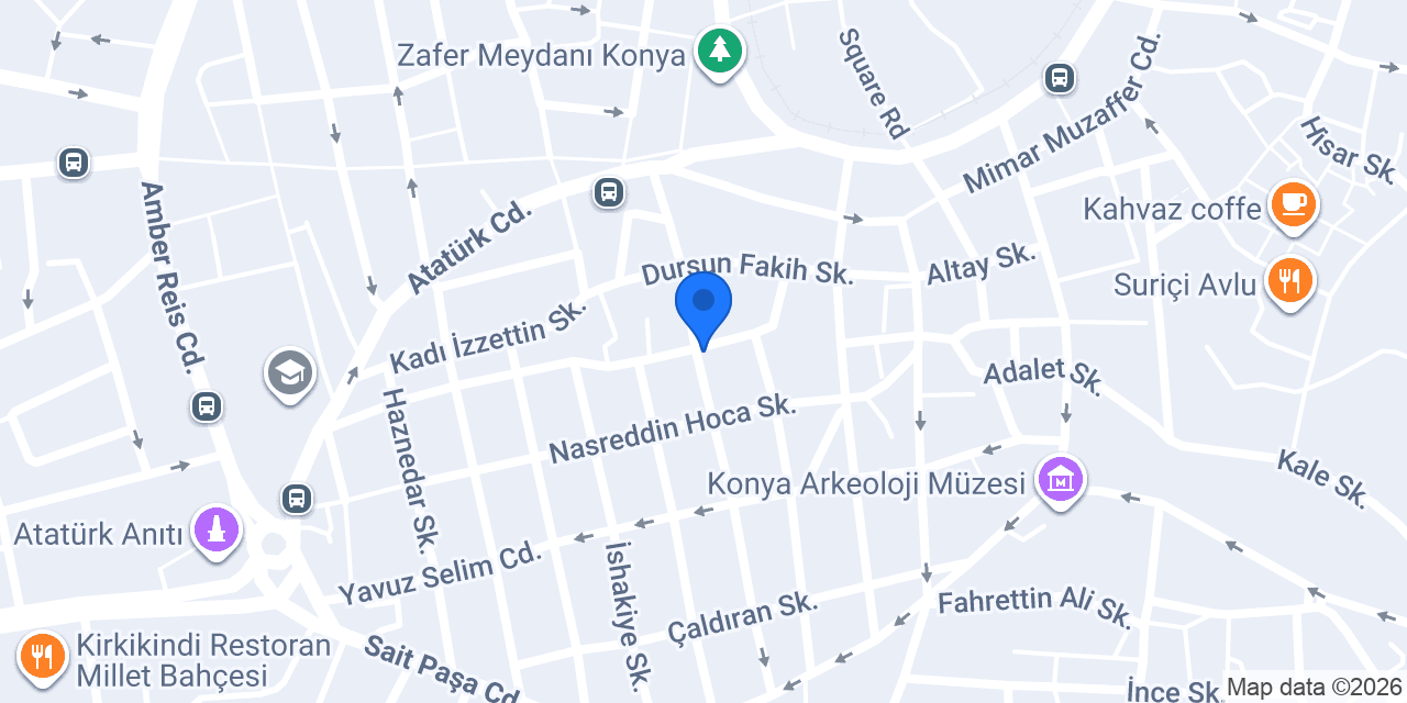 Pera Sahaf ve Kitabevi konumu