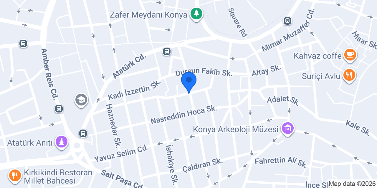 Konya Acil Elektrikci konumu