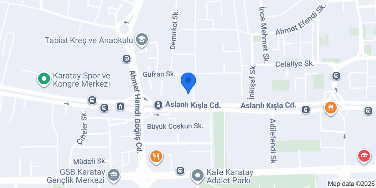 MH BERCESTE Saç Tasarım konumu