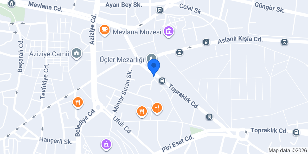 Ayzade Mezar Taşcisi konumu