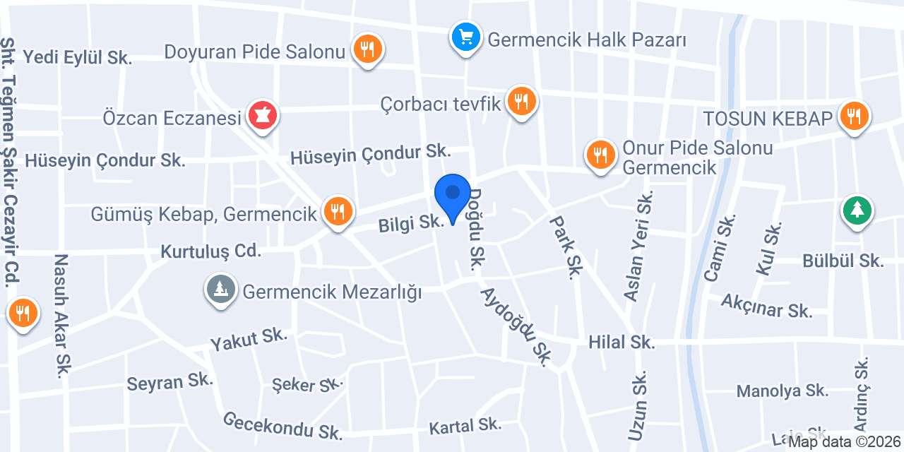 Ateş mühendislik doğalgaz konumu