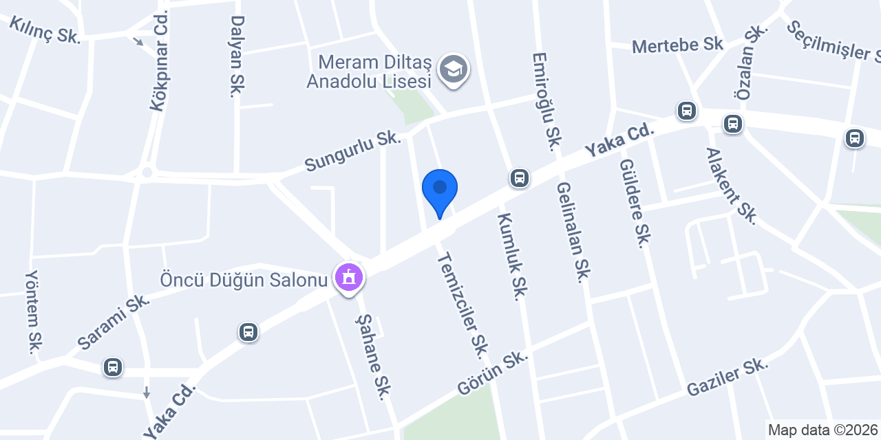 Yaka garden süs bitkileri konumu